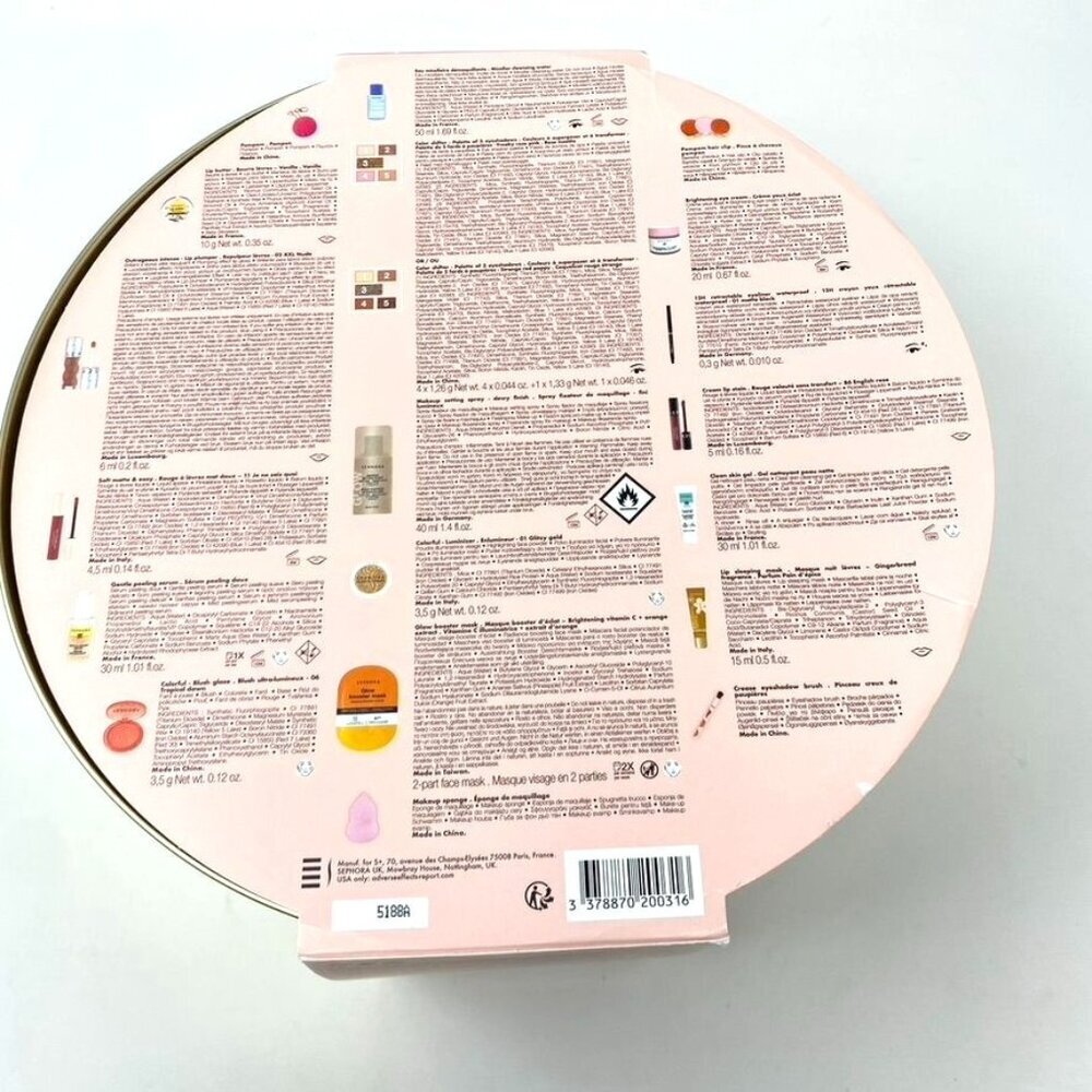 Sephora Collection Premium Makeup & Skincare Advent Calendar Gift Set $245 Value - Picture 7 of 9